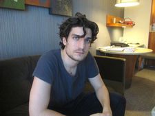 Louis Garrel at Le Parker Meridien: "I called him yesterday. I noticed he came last year."